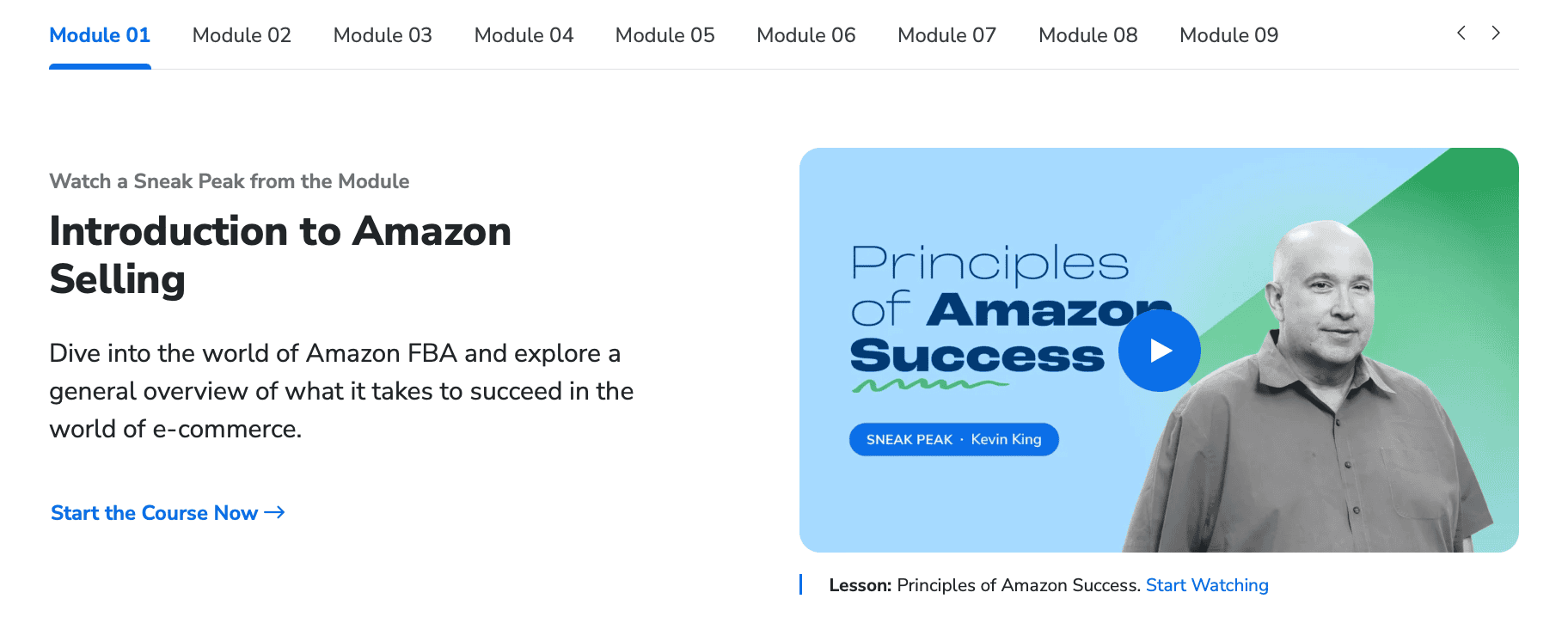 Helium 10 Freedom Ticket course modules